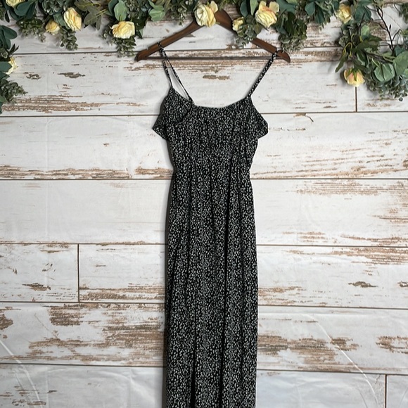 Women's Soprano Maxi Spaghetti Strap Black and White Dress Size Small - Picture 5 of 5